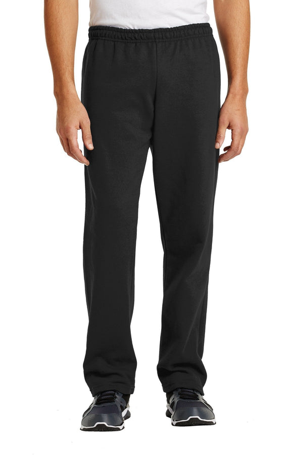 Gildan Heavy Blend Open Bottom Sweatpant. 18400-Activewear-Black-S-JadeMoghul Inc.
