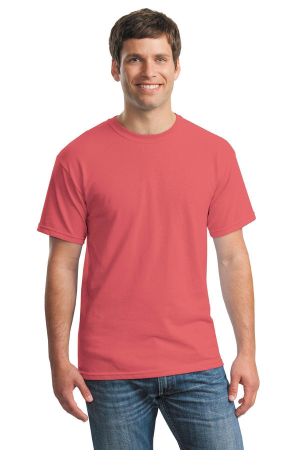 Gildan - Heavy Cotton 100% Cotton T-Shirt. 5000-T-shirts-Coral Silk-L-JadeMoghul Inc.