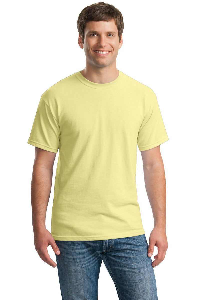Gildan - Heavy Cotton 100% Cotton T-Shirt. 5000-T-shirts-Cornsilk-3XL-JadeMoghul Inc.