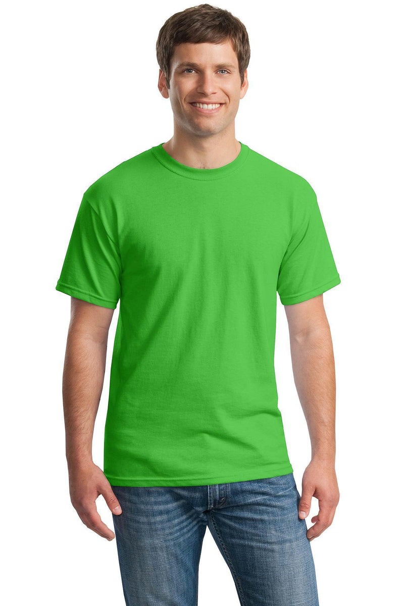 Gildan - Heavy Cotton 100% Cotton T-Shirt. 5000-T-shirts-Electric Green-2XL-JadeMoghul Inc.