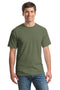 Gildan - Heavy Cotton 100% Cotton T-Shirt. 5000-T-shirts-Heather Military Green-L-JadeMoghul Inc.