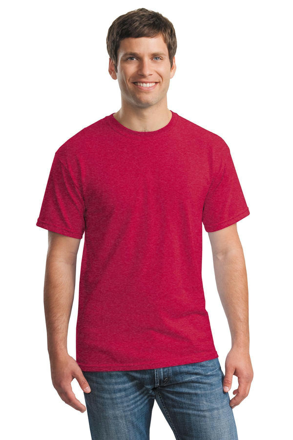 Gildan - Heavy Cotton 100% Cotton T-Shirt. 5000-T-shirts-Heather Red-3XL-JadeMoghul Inc.