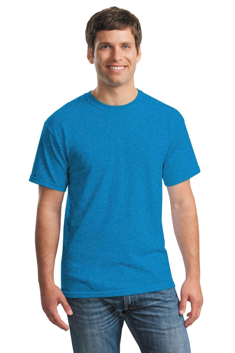 Gildan - Heavy Cotton 100% Cotton T-Shirt. 5000-T-shirts-Heather Sapphire-L-JadeMoghul Inc.