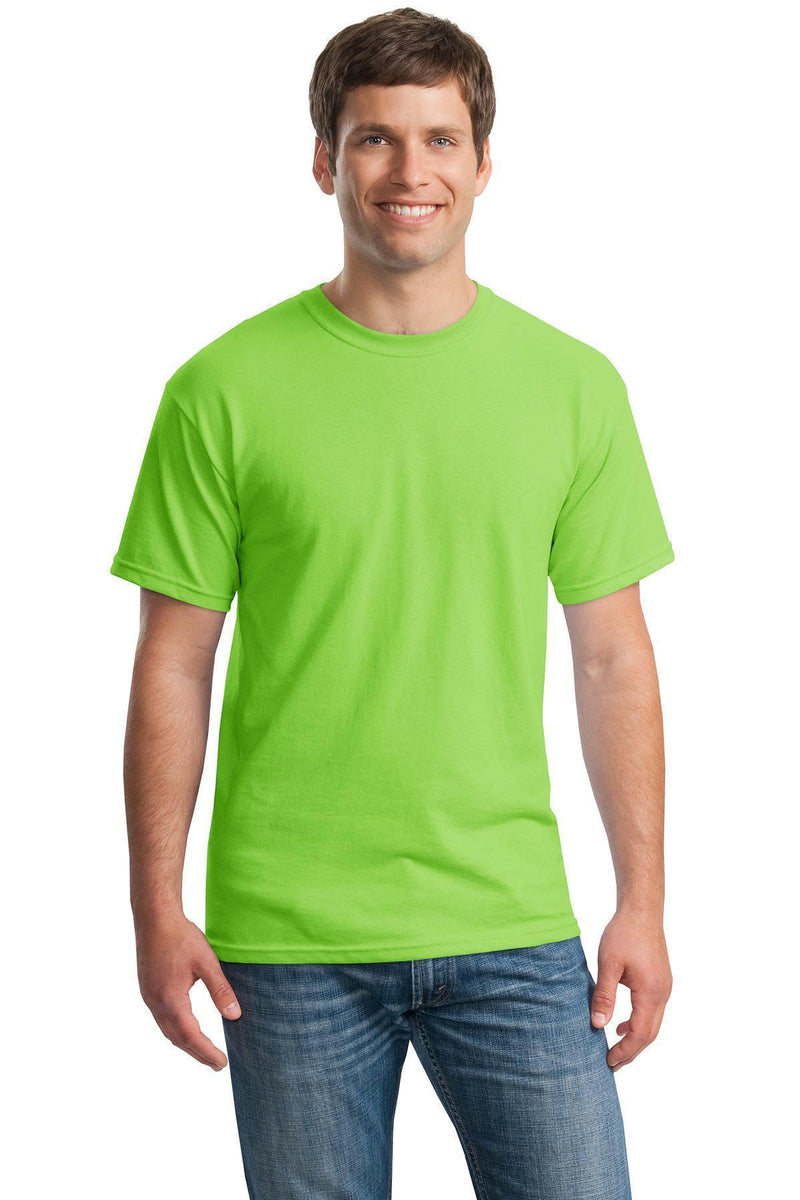 Gildan - Heavy Cotton 100% Cotton T-Shirt. 5000-T-shirts-Lime-M-JadeMoghul Inc.