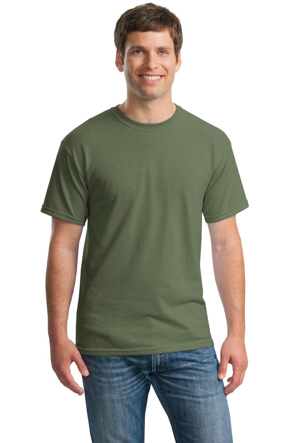 Gildan - Heavy Cotton 100% Cotton T-Shirt. 5000-T-shirts-Military Green-3XL-JadeMoghul Inc.