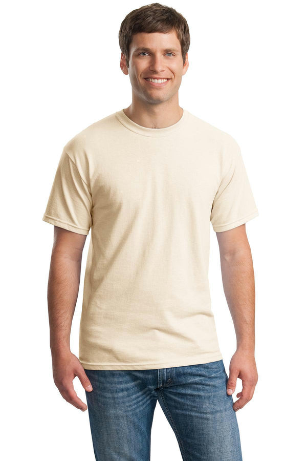 Gildan - Heavy Cotton 100% Cotton T-Shirt. 5000-T-shirts-Natural-L-JadeMoghul Inc.