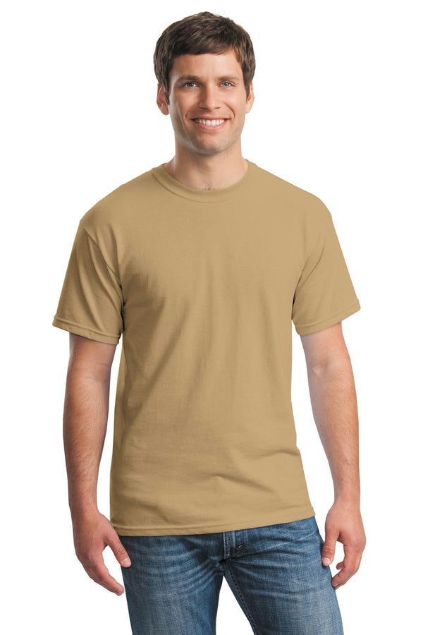 Gildan - Heavy Cotton 100% Cotton T-Shirt. 5000-T-shirts-Old Gold-L-JadeMoghul Inc.
