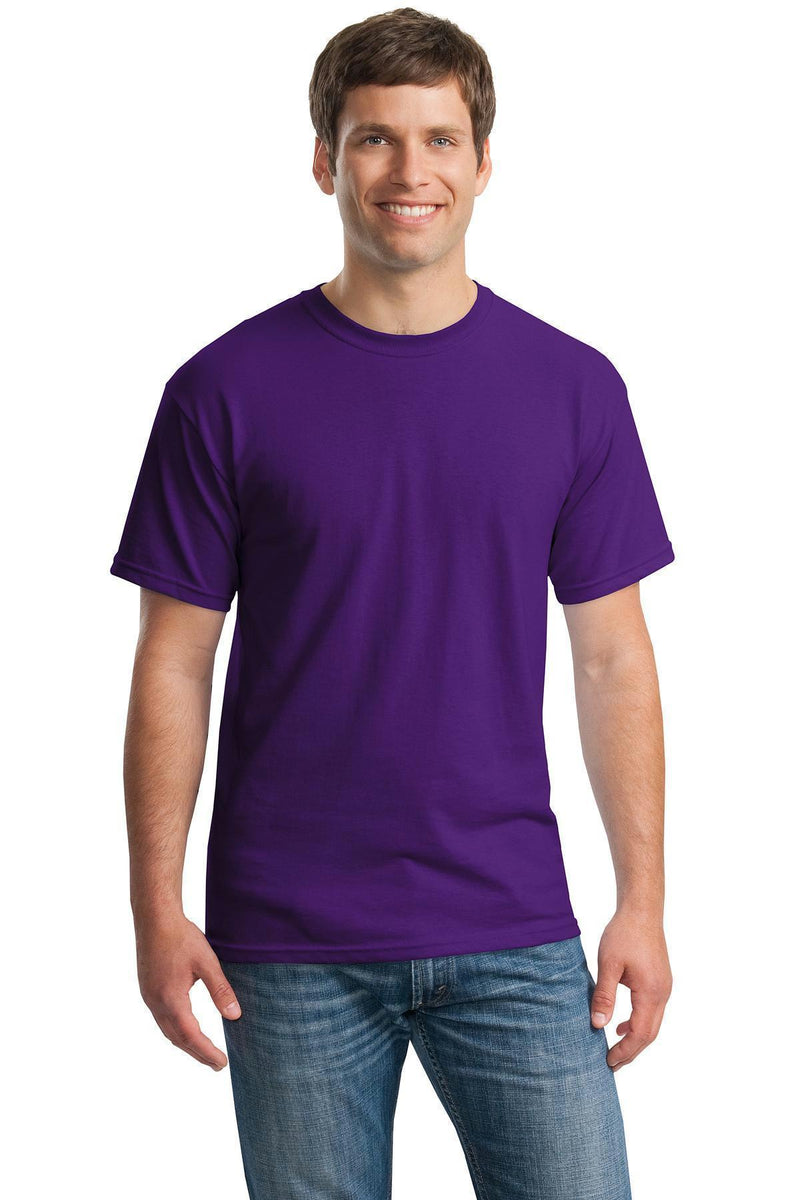 Gildan - Heavy Cotton 100% Cotton T-Shirt. 5000-T-shirts-Purple-L-JadeMoghul Inc.