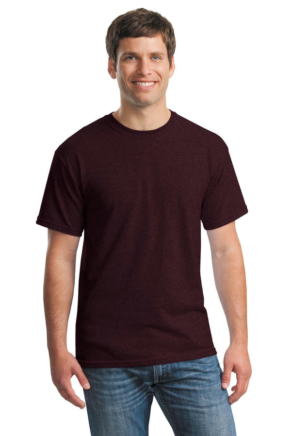 Gildan - Heavy Cotton 100% Cotton T-Shirt. 5000-T-shirts-Russet-L-JadeMoghul Inc.