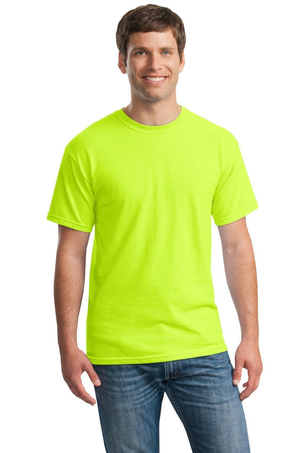 Gildan - Heavy Cotton 100% Cotton T-Shirt. 5000-T-shirts-Safety Green-S-JadeMoghul Inc.