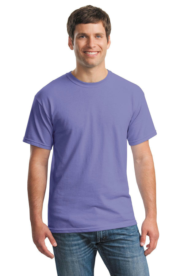 Gildan - Heavy Cotton 100% Cotton T-Shirt. 5000-T-shirts-Violet-M-JadeMoghul Inc.