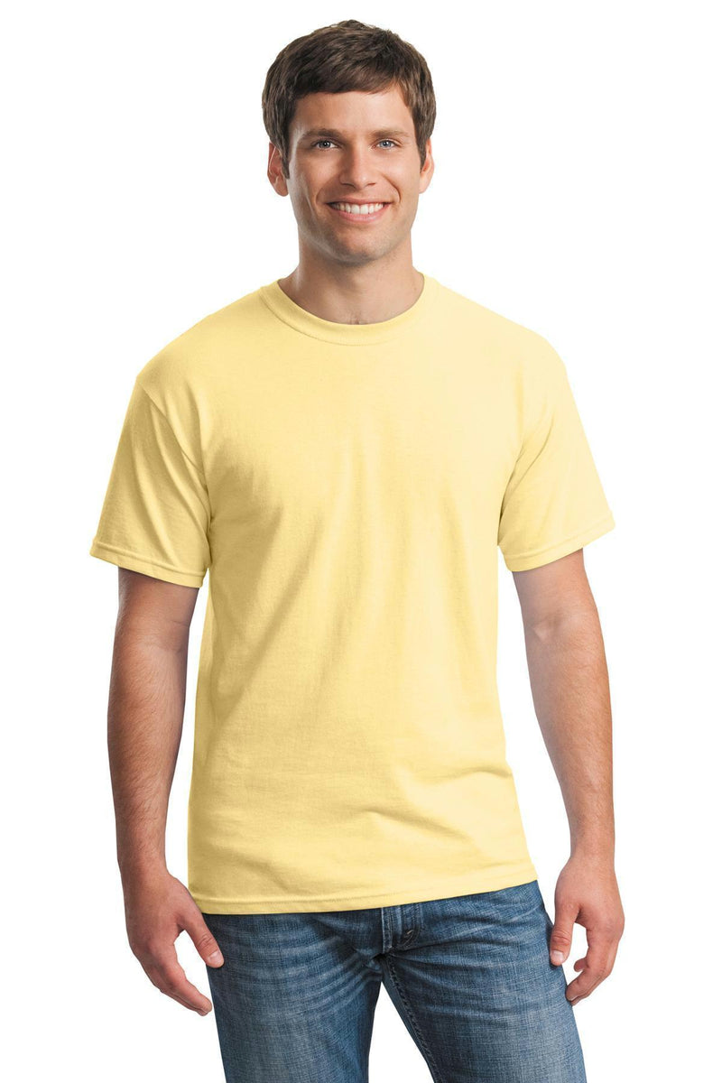 Gildan - Heavy Cotton 100% Cotton T-Shirt. 5000-T-shirts-Yellow Haze-L-JadeMoghul Inc.