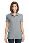 Gildan Ladies 6.6-Ounce 100% Double Pique Cotton Sport Shirt. 82800L-Ladies-Sport Grey-3XL-JadeMoghul Inc.