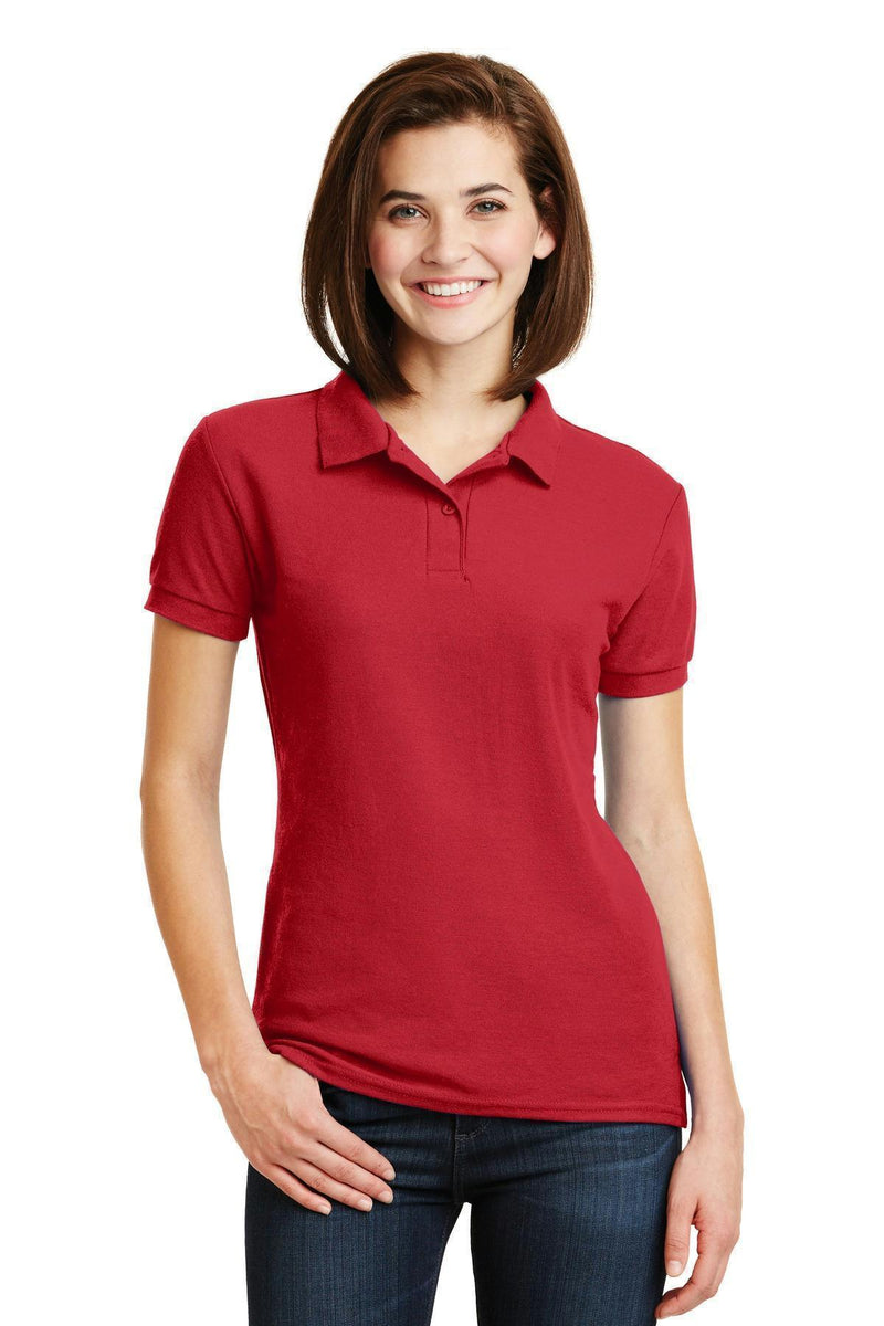 Gildan Ladies Dry lend 6-Ounce Double Pique Sport Shirt. 72800L-Polos/knits-Red-3XL-JadeMoghul Inc.