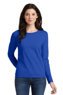 Gildan Ladies Heavy Cotton 100% Cotton Long Sleeve T-Shirt. 5400L-T-shirts-Royal-3XL-JadeMoghul Inc.