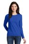 Gildan Ladies Heavy Cotton 100% Cotton Long Sleeve T-Shirt. 5400L-T-shirts-Royal-3XL-JadeMoghul Inc.