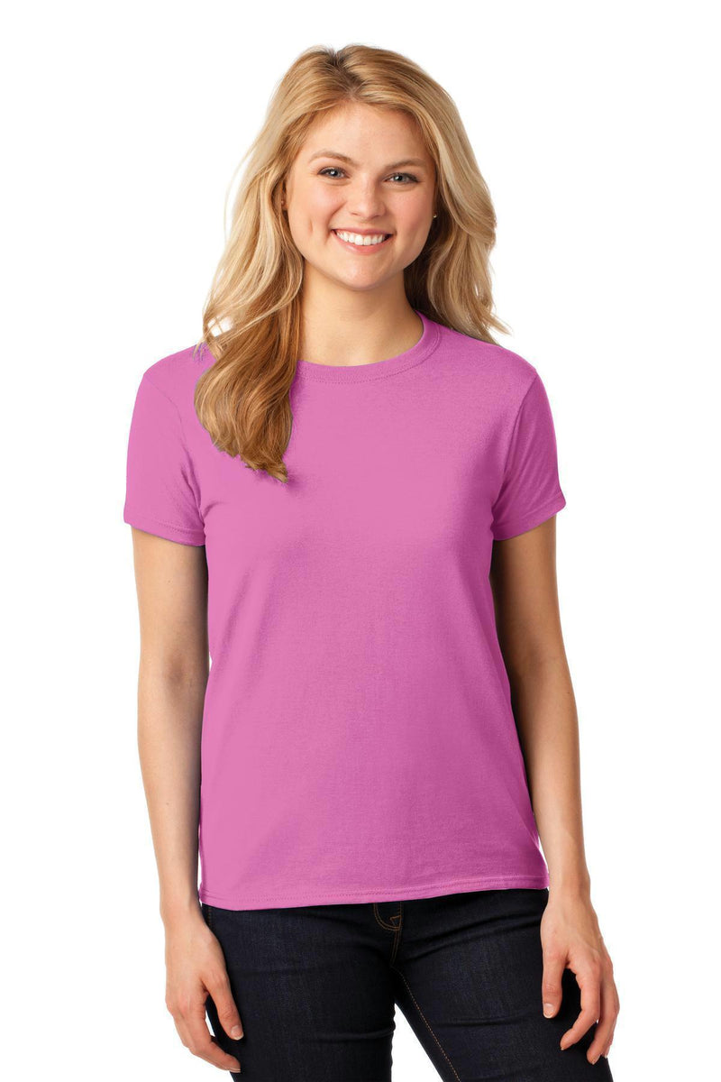 Gildan Ladies Heavy Cotton 100% Cotton T-Shirt. 5000L-T-shirts-Azalea-3XL-JadeMoghul Inc.