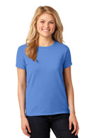 Gildan Ladies Heavy Cotton 100% Cotton T-Shirt. 5000L-T-shirts-Carolina Blue-3XL-JadeMoghul Inc.