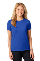 Gildan Ladies Heavy Cotton 100% Cotton T-Shirt. 5000L-T-shirts-Royal-3XL-JadeMoghul Inc.