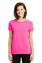 Gildan - Ladies Ultra Cotton 100% Cotton T-Shirt. 2000L-Ladies-Safety Pink-3XL-JadeMoghul Inc.