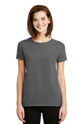 Gildan - Ladies Ultra Cotton 100% Cotton T-Shirt. 2000L-T-shirts-Charcoal-M-JadeMoghul Inc.