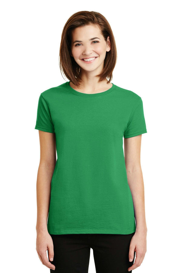 Gildan - Ladies Ultra Cotton 100% Cotton T-Shirt. 2000L-T-shirts-Irish Green-L-JadeMoghul Inc.