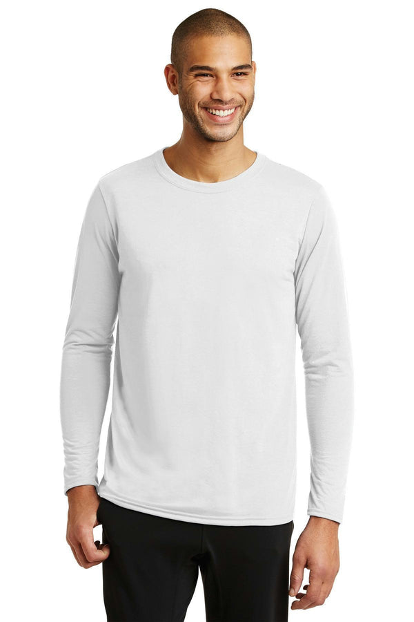 Gildan Performance Long Sleeve T-Shirt. 42400-Activewear-White-3XL-JadeMoghul Inc.