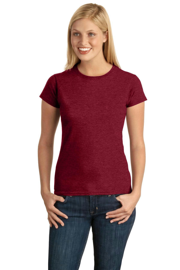 Gildan Softstyle Junior Fit T-Shirt. 64000L-T-shirts-Antique Cherry Red-3XL-JadeMoghul Inc.
