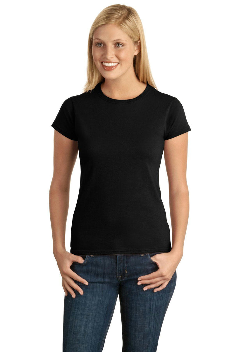 Gildan Softstyle Junior Fit T-Shirt. 64000L-T-shirts-Black-3XL-JadeMoghul Inc.