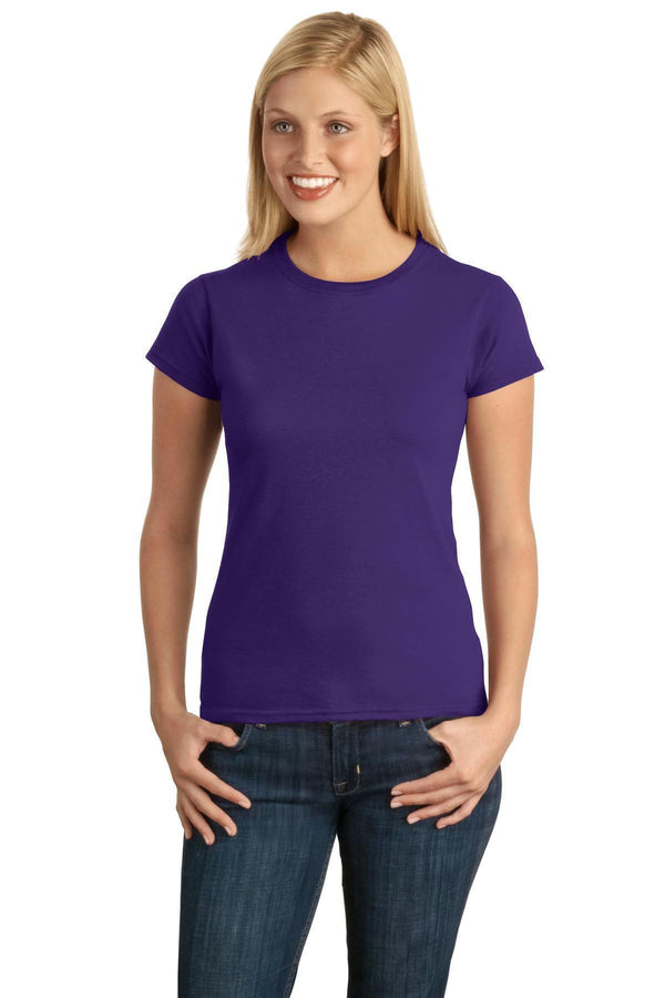 Gildan Softstyle Junior Fit T-Shirt. 64000L-T-shirts-Purple-2XL-JadeMoghul Inc.