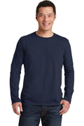 Gildan Softstyle Long Sleeve T-Shirt. 64400-T-shirts-Navy-3XL-JadeMoghul Inc.