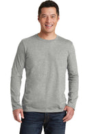 Gildan Softstyle Long Sleeve T-Shirt. 64400-T-shirts-Sport Grey-L-JadeMoghul Inc.