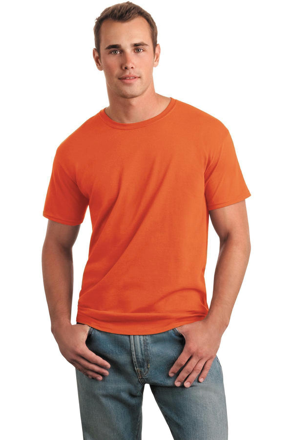 Gildan Softstyle T-Shirt. 64000-Juniors & Young Men-Orange-M-JadeMoghul Inc.