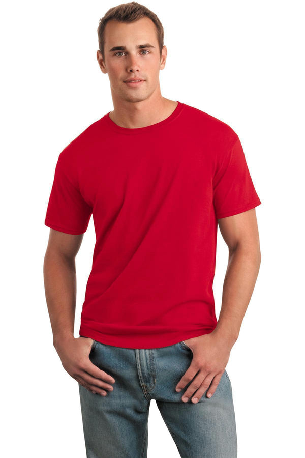 Gildan Softstyle T-Shirt. 64000-Juniors & Young Men-Red-L-JadeMoghul Inc.
