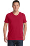 Gildan Softstyle V-Neck T-Shirt. 64V00-T-shirts-Cherry Red-3XL-JadeMoghul Inc.