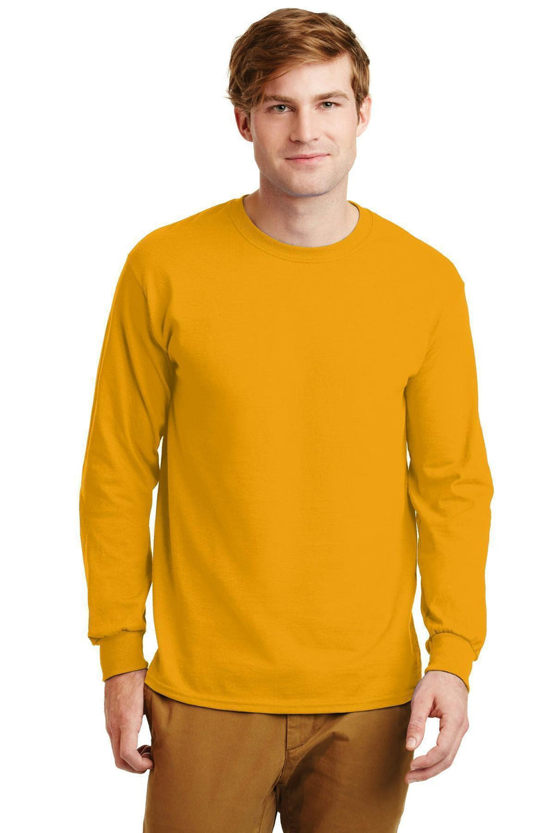 Gildan - Ultra Cotton 100% Cotton Long Sleeve T-Shirt. G2400-T-shirts-Ash*-3XL-JadeMoghul Inc.