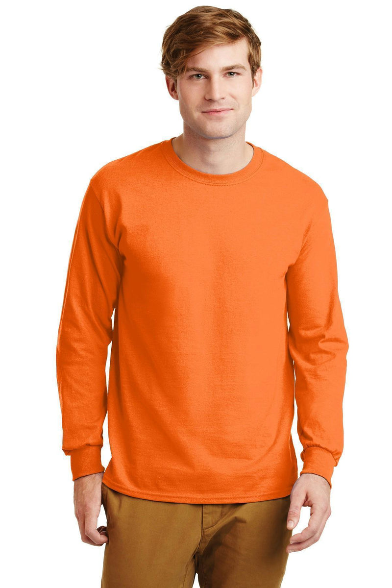 Gildan - Ultra Cotton 100% Cotton Long Sleeve T-Shirt. G2400-T-shirts-Ash*-3XL-JadeMoghul Inc.