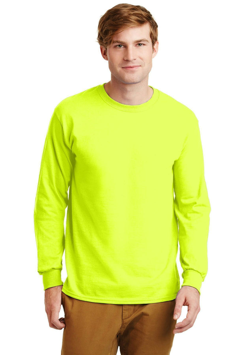 Gildan - Ultra Cotton 100% Cotton Long Sleeve T-Shirt. G2400-T-shirts-Ash*-3XL-JadeMoghul Inc.