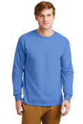 Gildan - Ultra Cotton 100% Cotton Long Sleeve T-Shirt. G2400-T-shirts-Carolina Blue-2XL-JadeMoghul Inc.