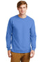 Gildan - Ultra Cotton 100% Cotton Long Sleeve T-Shirt. G2400-T-shirts-Carolina Blue-2XL-JadeMoghul Inc.