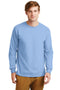 Gildan - Ultra Cotton 100% Cotton Long Sleeve T-Shirt. G2400-T-shirts-Light Blue-4XL-JadeMoghul Inc.