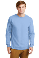 Gildan - Ultra Cotton 100% Cotton Long Sleeve T-Shirt. G2400-T-shirts-Light Blue-5XL-JadeMoghul Inc.