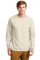 Gildan - Ultra Cotton 100% Cotton Long Sleeve T-Shirt. G2400-T-shirts-Natural-3XL-JadeMoghul Inc.