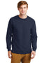 Gildan - Ultra Cotton 100% Cotton Long Sleeve T-Shirt. G2400-T-shirts-Navy-S-JadeMoghul Inc.
