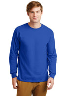 Gildan - Ultra Cotton 100% Cotton Long Sleeve T-Shirt. G2400-T-shirts-Royal-5XL-JadeMoghul Inc.
