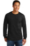 Gildan - Ultra Cotton 100% Cotton Long Sleeve T-Shirt with Pocket 2410-T-shirts-Black-5XL-JadeMoghul Inc.