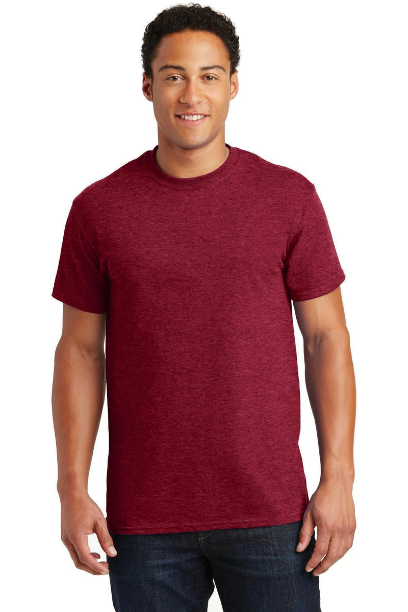 Gildan - Ultra Cotton 100% Cotton T-Shirt. 2000-T-shirts-Antique Cherry Red-L-JadeMoghul Inc.