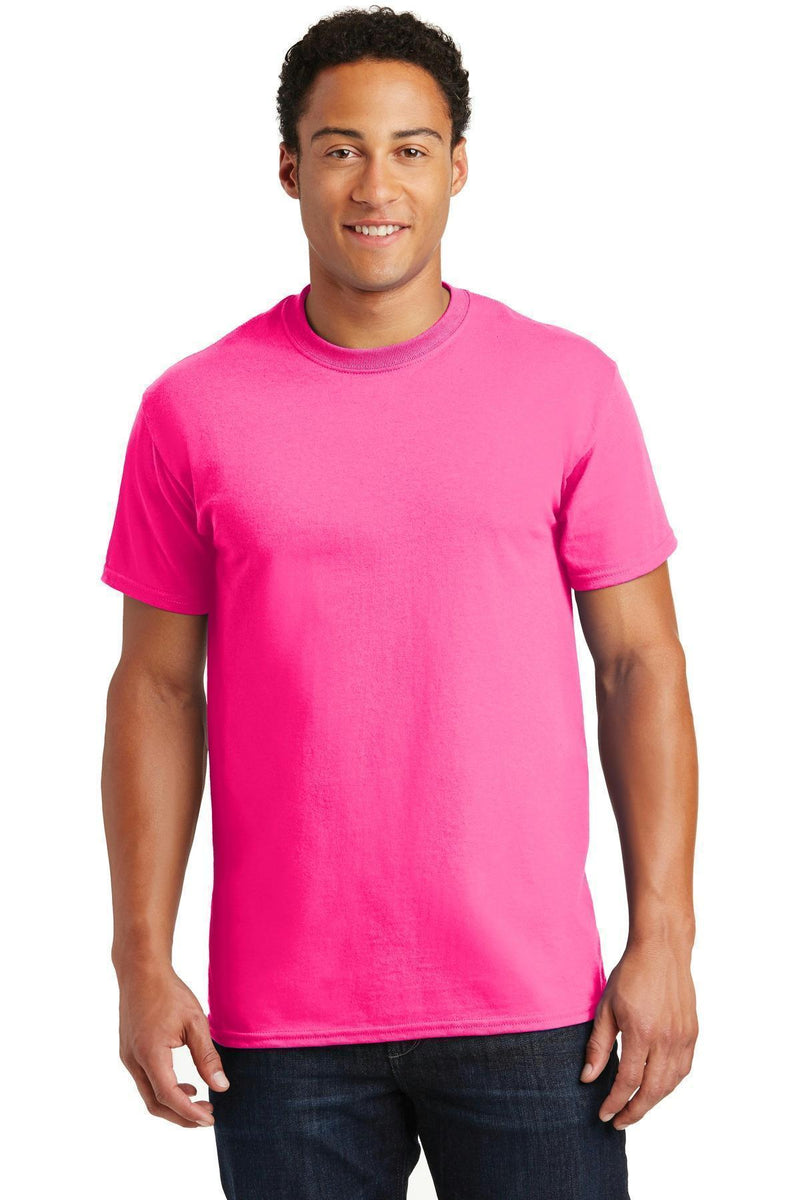 Gildan - Ultra Cotton 100% Cotton T-Shirt. 2000-T-shirts-Safety Pink-3XL-JadeMoghul Inc.