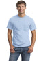 Gildan - Ultra Cotton 100% Cotton T-Shirt with Pocket. 2300-T-shirts-Light Blue-5XL-JadeMoghul Inc.