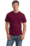 Gildan - Ultra Cotton 100% Cotton T-Shirt with Pocket. 2300-T-shirts-Maroon-5XL-JadeMoghul Inc.